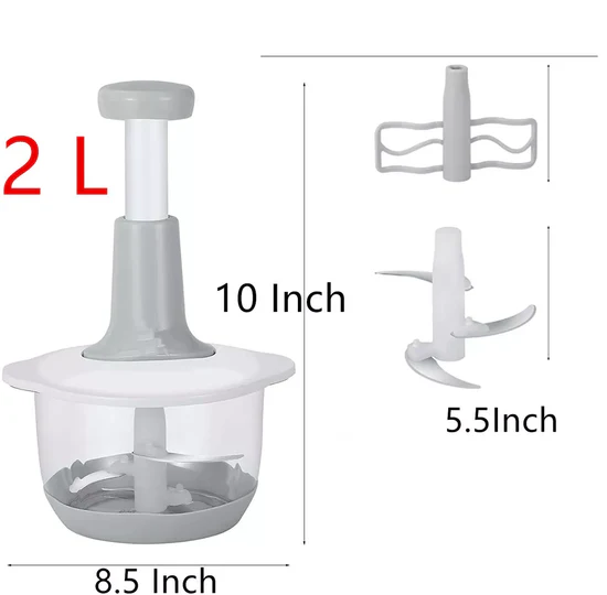 Manual Hand Push Chopper